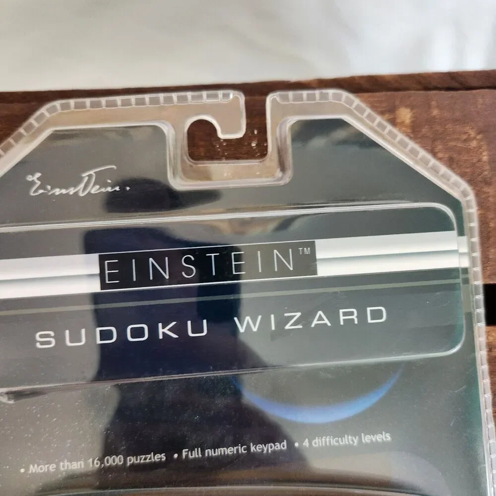 Brand New Excalibur Einstein Sudoku Wizard Handheld Electronic Game Sealed